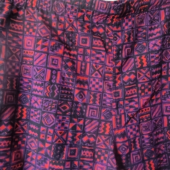 VINTAGE 90s Cheetah print swim trunks - Picture 4 of 7